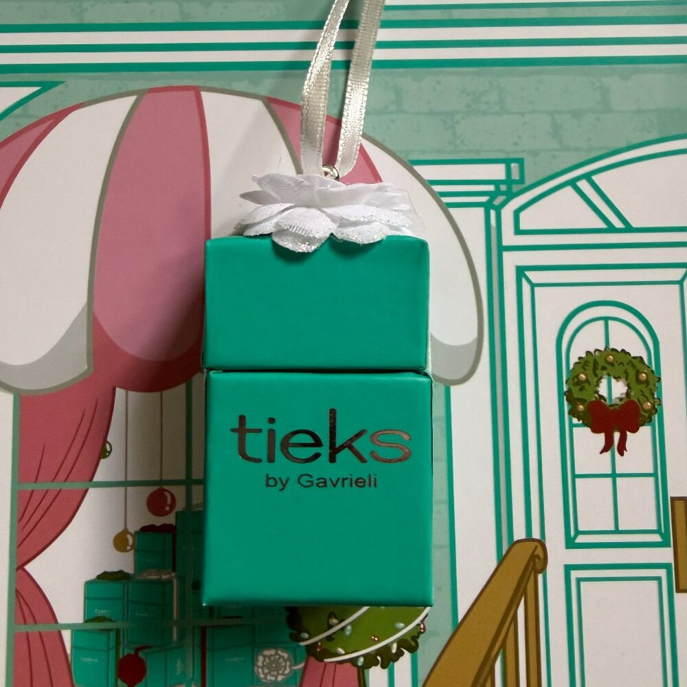 Tieks Box Christmas Ornament from 2025 Advent Calendar